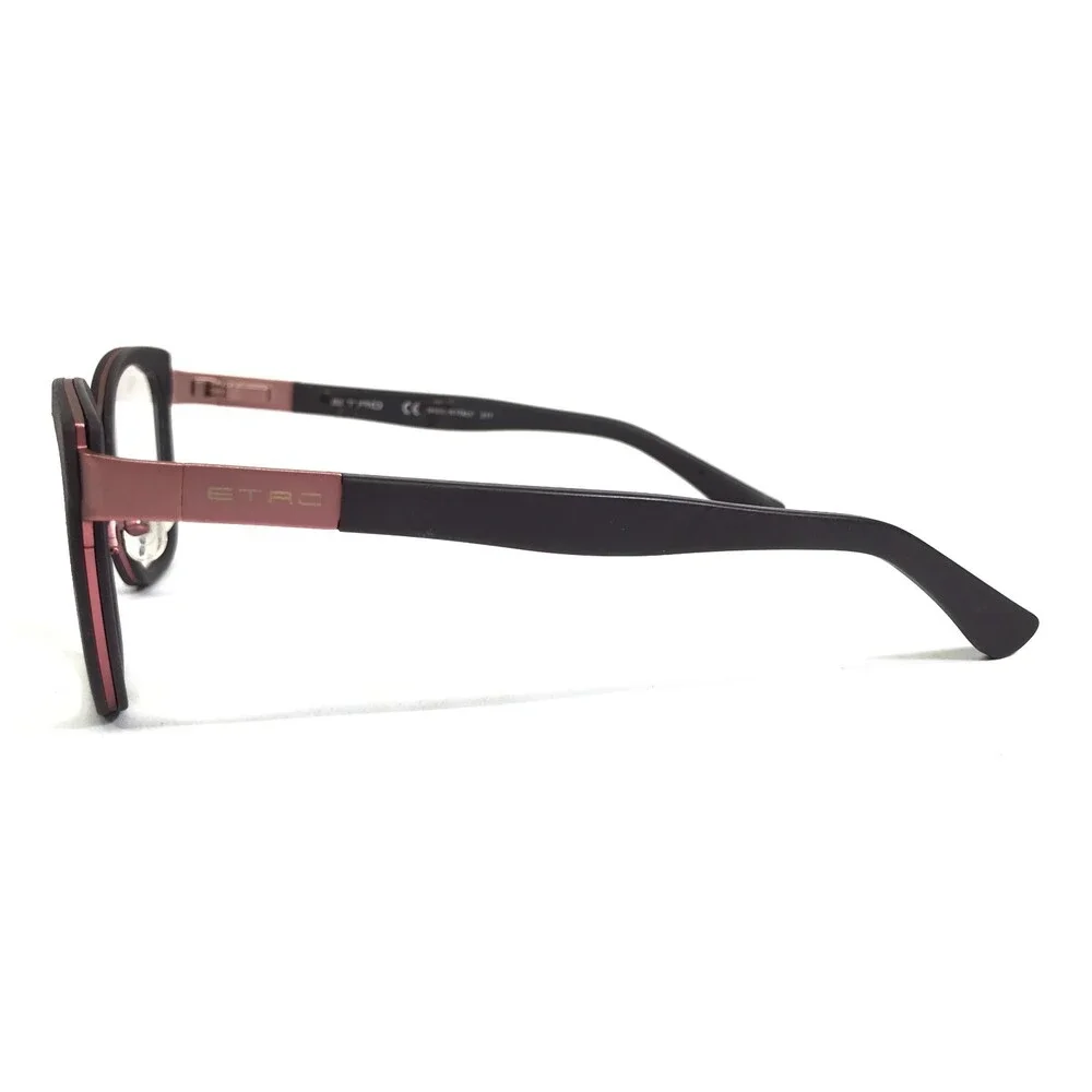 Etro Eyeglasses Frames ET2109 524 Matte Purple Paisley Rose Gold Pink 51-17-135